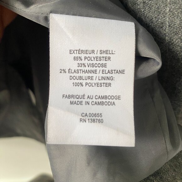 Reitmans Grey Pinstripe Blazer - Picture 7 of 10